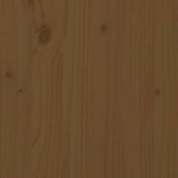 Berkfield Home Beautiful Bed Headboard Honey Brown 125.5x4x100 cm Solid Pine Wood - thumbnail 5