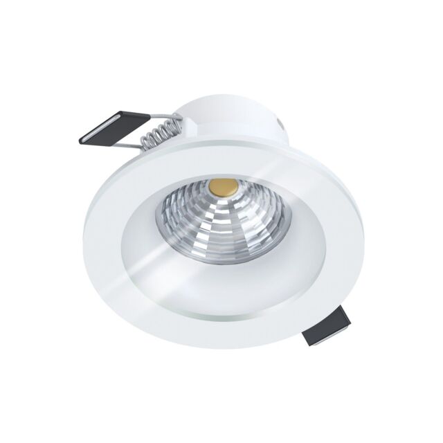 Loops Wall / Ceiling Flush Downlight White Recessed Spotlight 6W Built in LED - image 1
