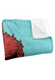 Sesame Street Elmo Painted Silky Touch Super Soft Throw Blanket 152 X 127 cm in White - thumbnail 3