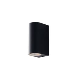 Netlighting ONE Outdoor 2 Light Up Down Light Anthracite IP54 15.1x9.3x6.7cm in Black - Size: 15.1x9.3x6.7 cm - thumbnail 1