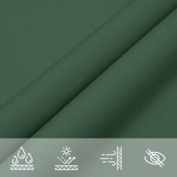 Berkfield Home Sunshade Sail Oxford Fabric Rectangular 2x3 m Dark Green - thumbnail 8