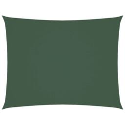 Berkfield Home Sunshade Sail Oxford Fabric Rectangular 2x3 m Dark Green - thumbnail 3