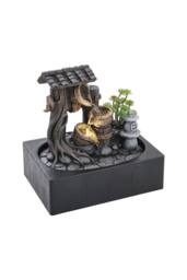 Garden Sanctuary Tabletop Relaxation Water Feature Water Fountain in Natural - thumbnail 4