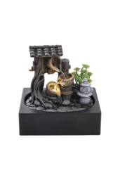 Garden Sanctuary Tabletop Relaxation Water Feature Water Fountain in Natural - thumbnail 3