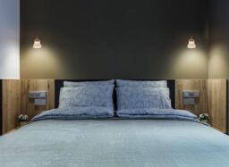Happy Homewares Contemporary & Chic Wall Spot Light with Switch & Glass Shade in Metallic Gold - thumbnail 8