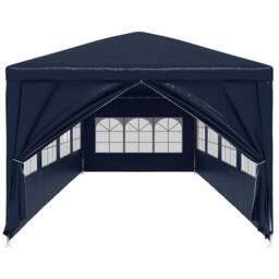 Berkfield Home Decorative Garden Marquee 3x12 m Blue - thumbnail 4