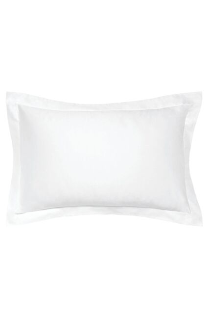 1951 'Luxury 600 Thread Count' Egyptian Cotton Oxford Pillowcase in White - image 1