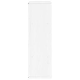 Berkfield Home Side Cabinet ODDA White 40x24x79 cm Solid Wood Pine - Size: 40 x 24 x 79 cm - thumbnail 6