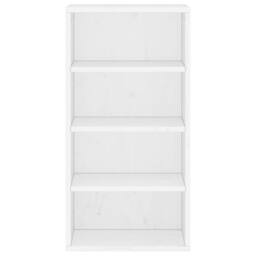 Berkfield Home Side Cabinet ODDA White 40x24x79 cm Solid Wood Pine - Size: 40 x 24 x 79 cm - thumbnail 5