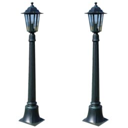Berkfield Home Preston Garden Lights 2 pcs 105 cm in Green - thumbnail 1