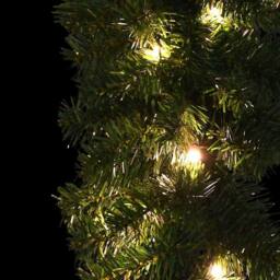 Berkfield Home Christmas Garland with LED Lights 5 m - thumbnail 6
