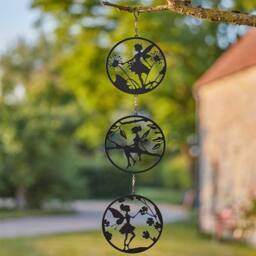 Marco Paul Hanging Garden Tree Decoration - Fairies in Black - thumbnail 1
