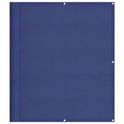 Berkfield Home Balcony Screen Blue 120x800 cm 100% Polyester Oxford - thumbnail 2