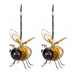 Marco Paul 2pck Solar Bug Light - Bee in Yellow - thumbnail 3