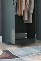 Home Discount Vida Designs Riano 2 Door Wardrobe MDF in Green - thumbnail 7