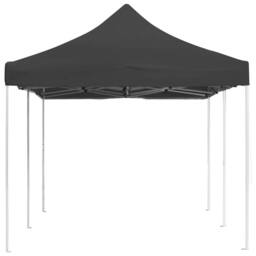 Berkfield Home Professional Folding Party Tent Aluminium 6x3 m Anthracite in Black - thumbnail 4