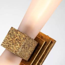 Netlighting Kristy Up & Down Wall Lamp Distressed Gold 3000K IP44 2x G9 - thumbnail 5
