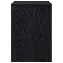 Berkfield Home Durable Bedside Cabinets 2 pcs with Drawer Black 40x34x50 cm - Size: 40 x 34 x 50 cm - thumbnail 6