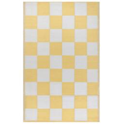 Furn Checkerboard Outdoor Rug in Yellow - Size: 120 cm x 180 cm - thumbnail 4