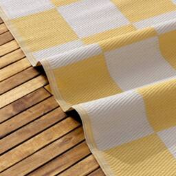 Furn Checkerboard Outdoor Rug in Yellow - Size: 120 cm x 180 cm - thumbnail 5