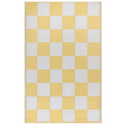 Furn Checkerboard Outdoor Rug in Yellow - Size: 120 cm x 180 cm - thumbnail 3