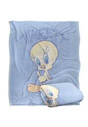 Warner Brothers Looney Tunes Officially Licensed Silky Touch Super Soft Throw Blanket 152 x 127 cm in White - thumbnail 2