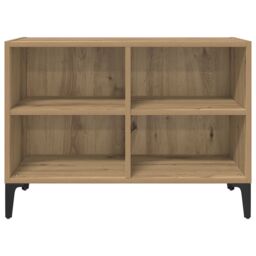Berkfield Home TV Stand Artisan Oak Artisan Oak Engineered wood Medium TV Stand in Brown - thumbnail 5