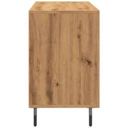 Berkfield Home Sideboard Artisian Oak 100x36x60 cm Engineered Wood in Brown - Size: 100 x 36 x 60 cm - thumbnail 6