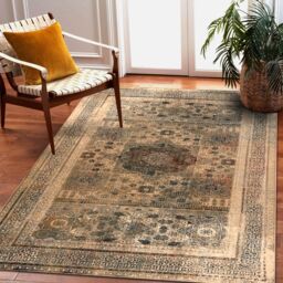 RugsX Wool Superior Rug in Yellow - Size: 135 cm x 200 cm - thumbnail 4