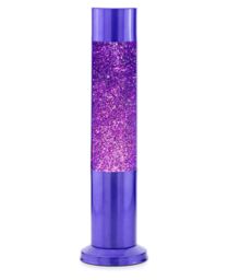 Nova Lighting Purple Glitter Lamp - Size: Medium - thumbnail 2