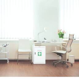 Phoenix Safe Company Light Grey Medical Cube Locker with Electronic Lock, MC0644GGE, 87L - Size: 600mm - thumbnail 5