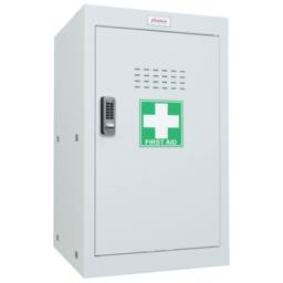 Phoenix Safe Company Light Grey Medical Cube Locker with Electronic Lock, MC0644GGE, 87L - Size: 600mm - thumbnail 1