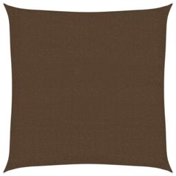Berkfield Home Sunshade Sail 160 g/m¬≤ Brown 3x3 m HDPE - thumbnail 2