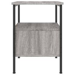 Berkfield Home Durable Bedside Cabinets 2 pcs Grey Sonoma 34x36x50 cm Engineered Wood - Size: 34 x 36 x 50 cm - thumbnail 8