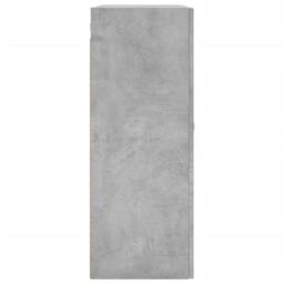 Berkfield Home Wall Mounted Cabinet Concrete Grey 69.5x34x90 cm - thumbnail 8