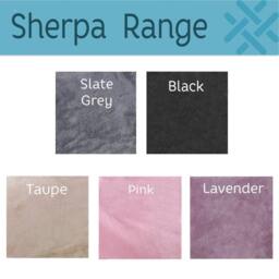 Duncan Stewart Personalised Sherpa Fleece Dog Blanket in Grey - thumbnail 3