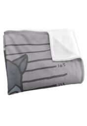 DC Comics Batman The Catwoman Mugshot Blanket 152 x 127 cm in White - thumbnail 3