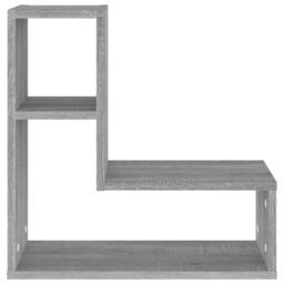 Berkfield Home Wall Shelves 2 pcs Grey Sonoma 50x15x50 cm Engineered Wood - Size: 50 x 15 x 50 cm - thumbnail 5