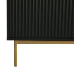 Home Garden Direct Devon - Large Sideboard - Black - thumbnail 5