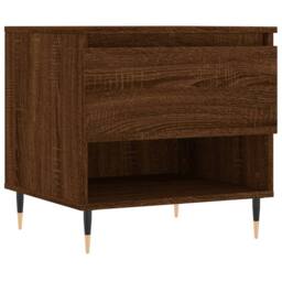 Berkfield Home Modern Coffee Tables 2 pcs Brown Oak 50x46x50 cm Engineered Wood - Size: 50 x 46 x 50 cm - thumbnail 5