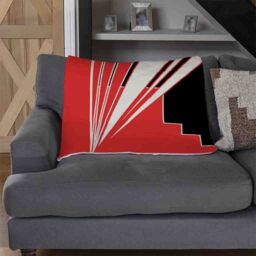 Benjamin Tate Design Art Deco Building Blanket in Natural - Size: 120 cm x 150 cm - thumbnail 2