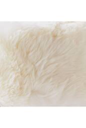 Native Natural Sheepskin Stool - Wooden Legs in Natural - thumbnail 3