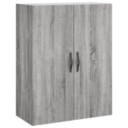 Berkfield Home Highboard Grey Sonoma 69.5x34x180 cm Engineered Wood - thumbnail 5