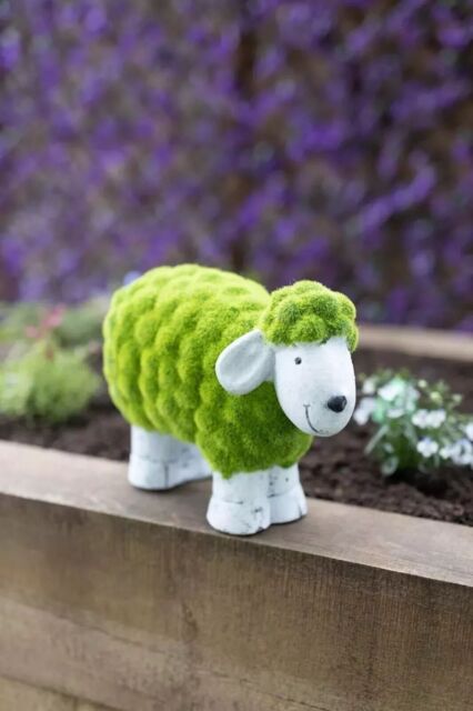 Marco Paul Stone & Grass Effect Sheep Statue - image 1
