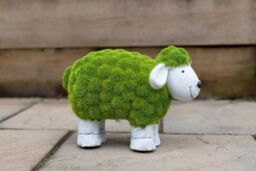 Marco Paul Stone & Grass Effect Sheep Statue - thumbnail 4