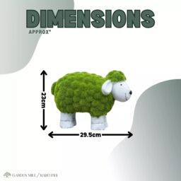 Marco Paul Stone & Grass Effect Sheep Statue - thumbnail 3