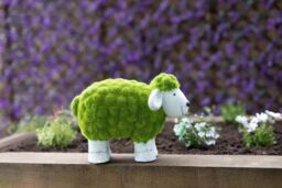 Marco Paul Stone & Grass Effect Sheep Statue - thumbnail 2