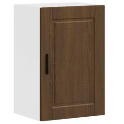 Berkfield Home Kitchen Wall Cabinet¬†Porto Brown Oak Engineered Wood - thumbnail 1