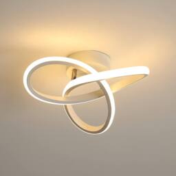 Pheashine White 24cm Clover LED Ceiling Light 22W 3000K 2500LM - thumbnail 1