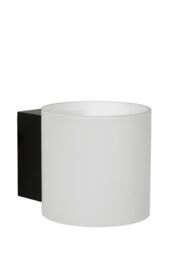 Lucide 'JELTE' Dimmable Stylish Decorative Bathroom Glass Wall Light 1xG9 in Black - thumbnail 2